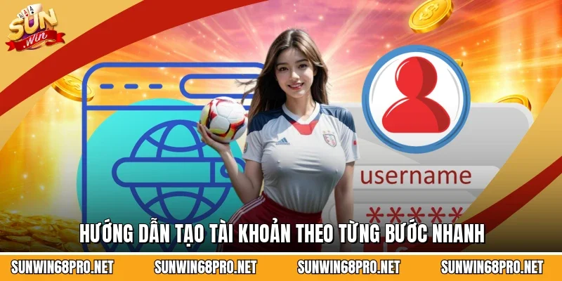 Hướng dẫn tạo tài khoản theo từng bước nhanh