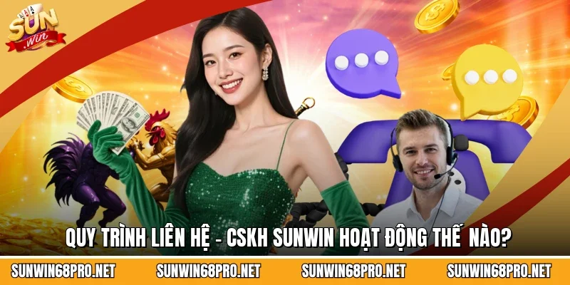 Liên Hệ - CSKH Sunwin 1 Sunwin Quy trình liên hệ - CSKH Sunwin hoạt động thế nào?
